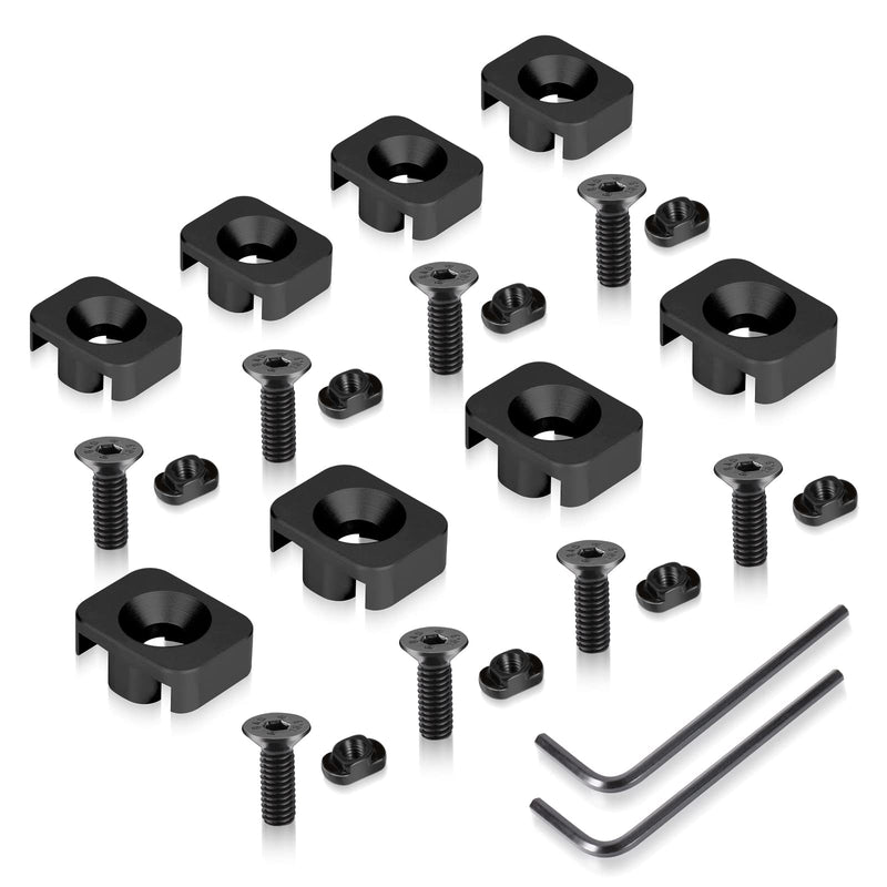 Pressure Switch Cable Guides, Light Pressure Switch Cable Clips -8 Pack(Black) Black 8 Pack