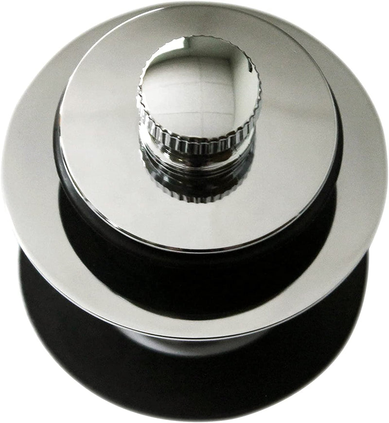 Westbrass Twist & Close Universal Tub Trim with Floating Faceplate, Polished Nickel, D94HK-05