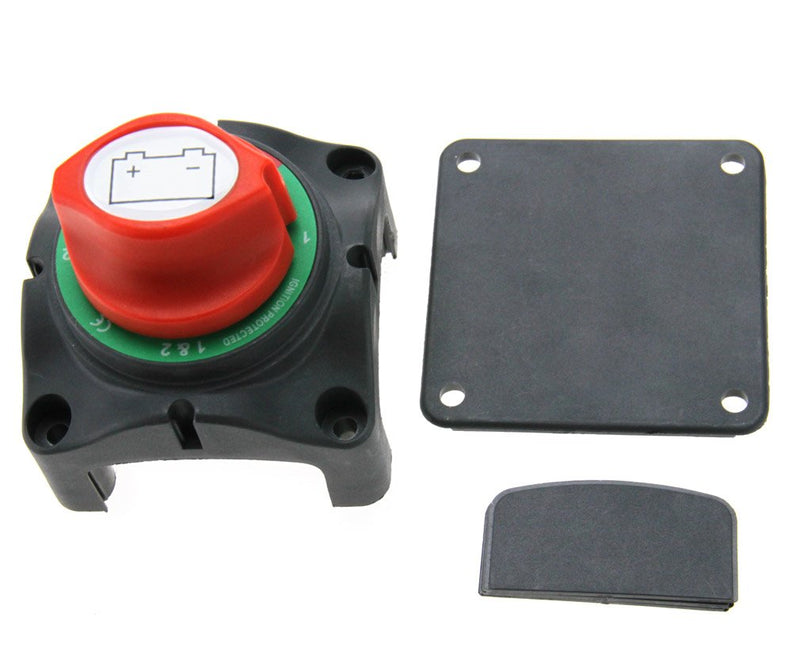 Micro Traders 12V/24V Narva Dual Battery Isolator Kill Switch Master 4 Position Battery Switch