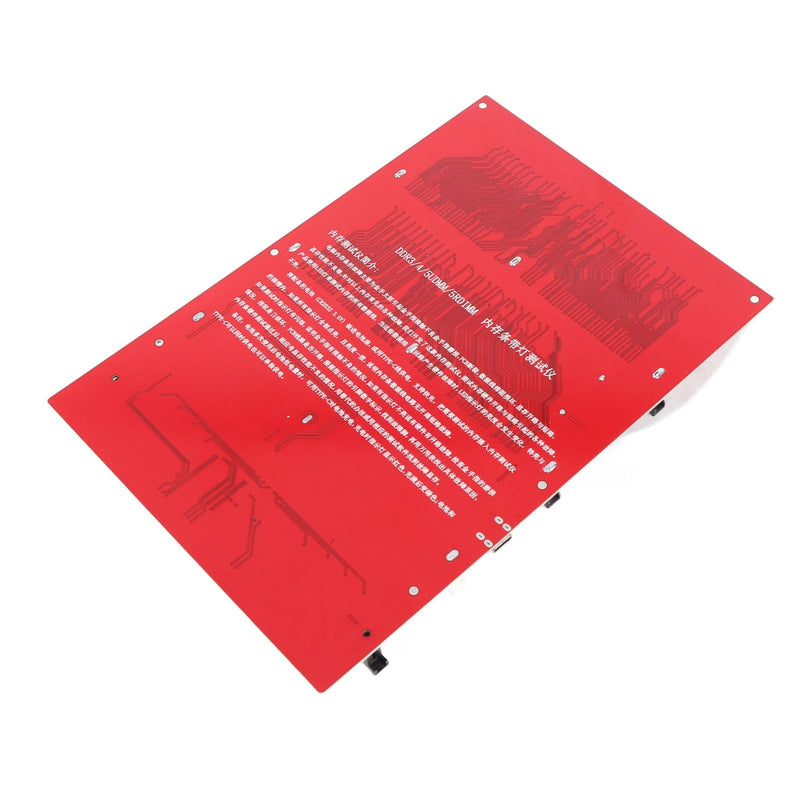 RAM Memory Diagnostic Analyzer Tester 4 in 1 Desktop DDR3 DDR4 DDR5 Tester Card Light