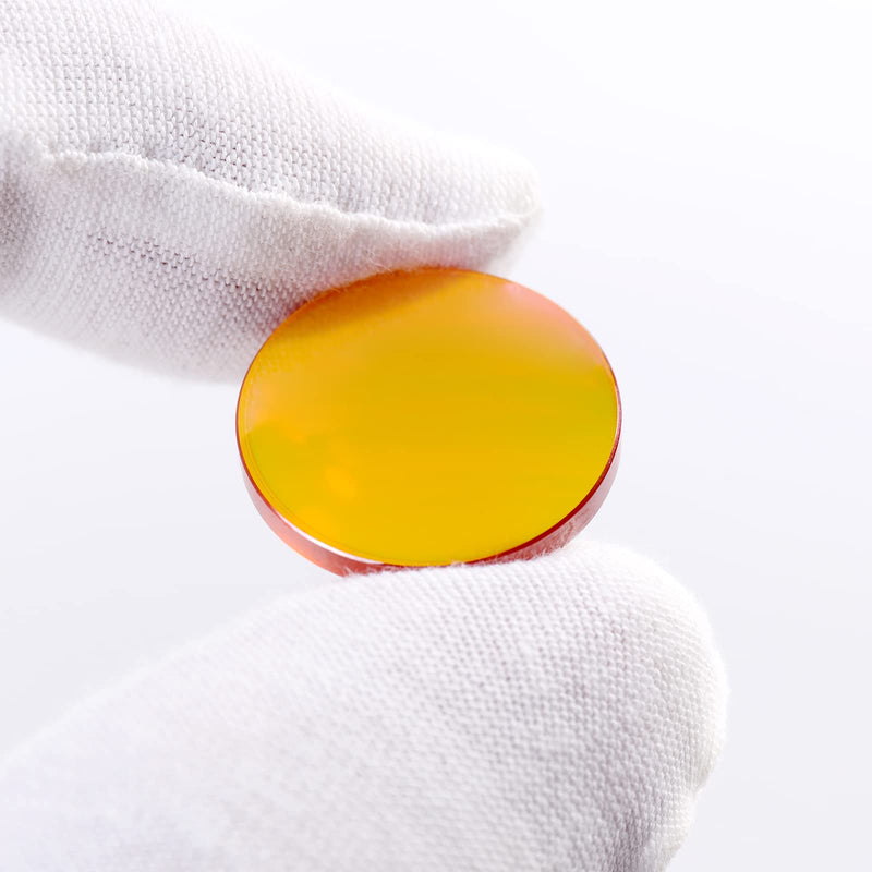 12mm CO2 Laser Lens, 2" Focal Length, Orange, ZnSe Crystal, Automatic, Laser Lens Dia:12mm FL:50.8mm/2"