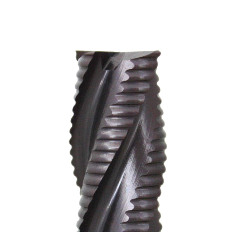 Accusize Industrial Tools Stadard Tooth M42 8% Cobalt Tialn Roughing End Mill, 1/2'' by 1/2'' by 1-1/4'' Flt Length, 1102-0012 1/2" Dia, 1/2" Shk Dia, 1-1/4" Flt Length
