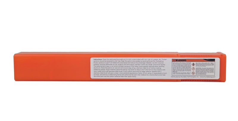 SÜA - Aluminum E4043 Stick Electrode Rod 3/32" x 14" - (0.5 Lb = 26 Rods) 3/32" - 0.5 Lb