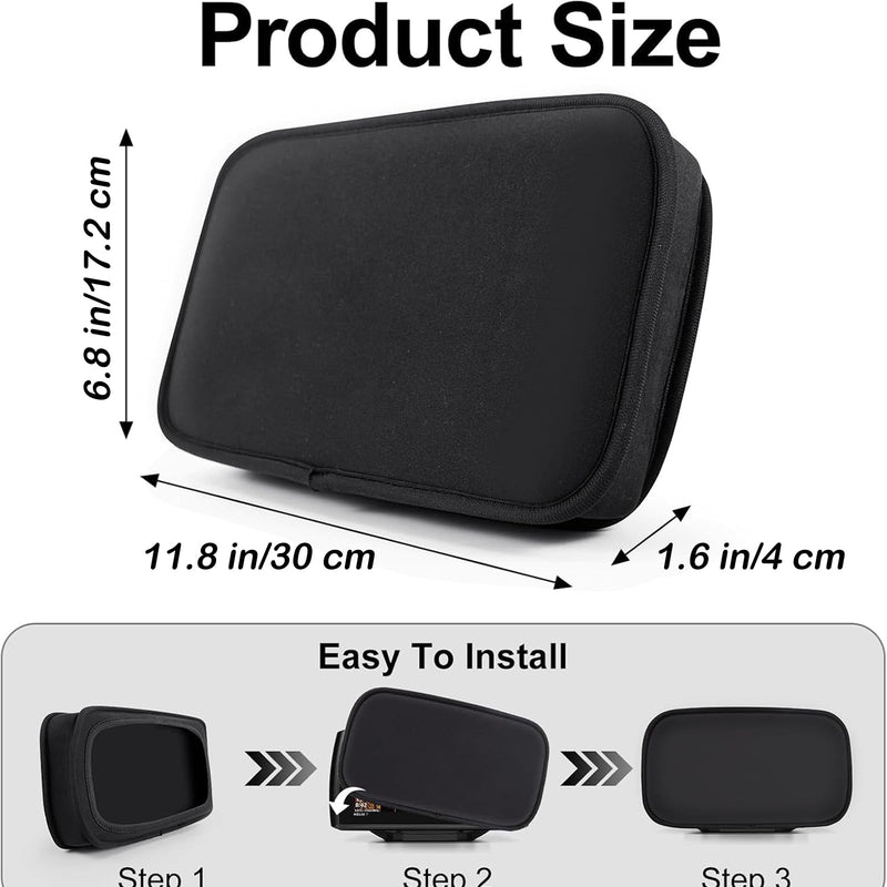 Helix 9 Cover, Compatible with Humminbird Helix 9&Lowrance Eagle Eye 9, Waterproof Fish Finder Cover Black