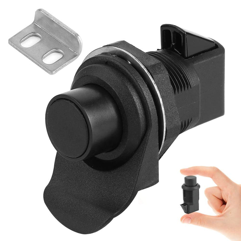 Headerbs ABS Push to Close , Pull Tab in Line with Latching Pawl, Push Button Replacement for Boat Door Glove Box Southco 93-304