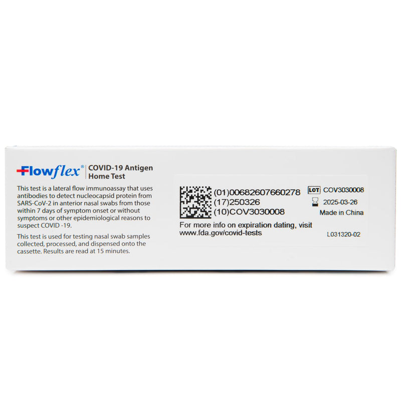 COVID-19 Antigen Home Test kit, 1 Pack, 2 Tests Total. FDA EUA Authorized OTC at-Home Self-Test, Non-invasive Nasal Swab, Easy to Use and No Discomfort, Results in 15 Minutes 1 Count (Pack of 2)