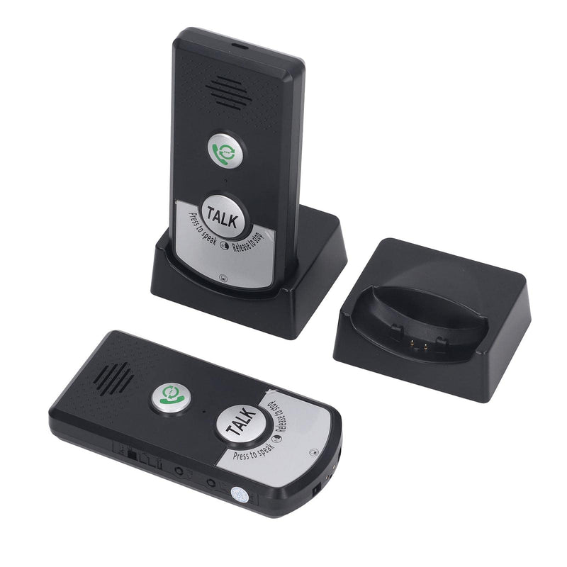 2 Way Voice Intercom Super Long Range Intercom Doorbell System Unit with Intercomunicador, Waterproof, 1000m Range for Home, Office, Laboratory
