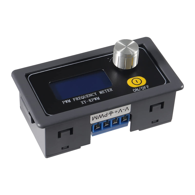 2pcs Signal Generator XY-KPWM 1-Channel 1Hz-150KHz PWM Pulse Frequency Generator DC 3.3V-30V 5-30mA Function Generator Duty Cycle Square Wave Generator Adjustable Module LCD Display
