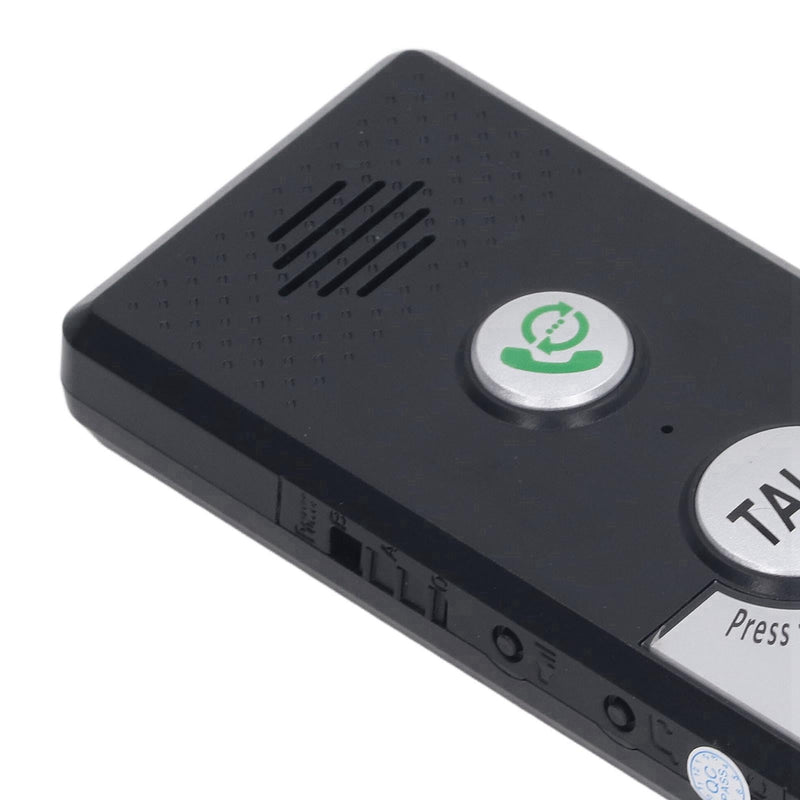 Tyenaza 2 Way Voice Intercom, Super Long Range Intercomunicador Waterproof Intercom Doorbell System Unit, for Home Office Classroom