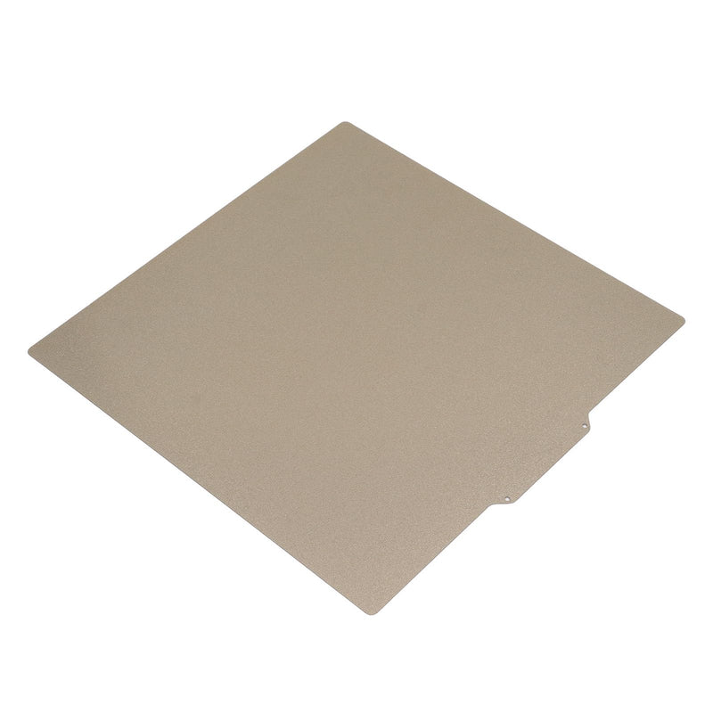 3D Printer Build Plate 325x325mm Double Sided PEI Coating Flexible Spring Steel Plate 3D Printer Bed for QIDI X