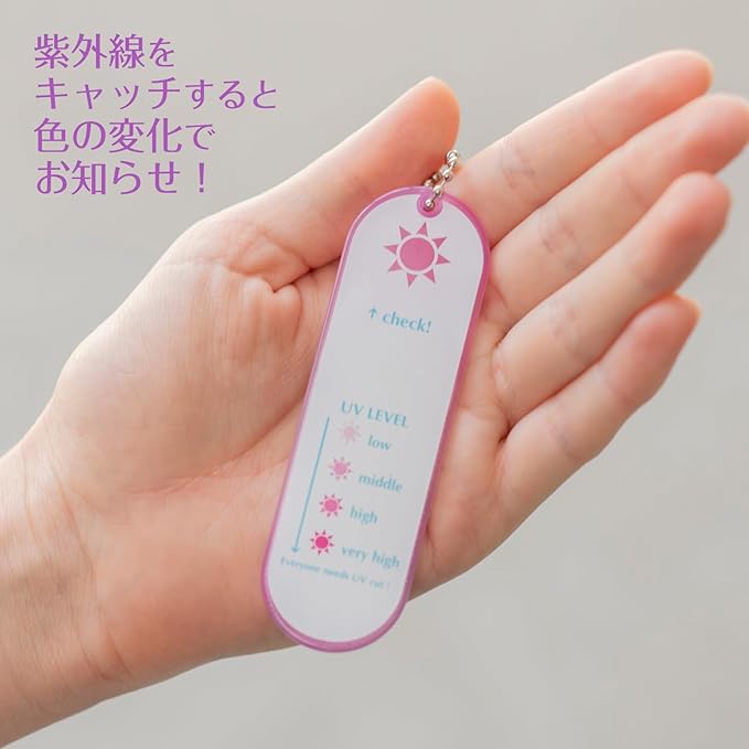 Horiuchi Mirror Industry Checking UV Level Check Lip Mirror, Compact Mirror, UV Rays, Birthday, Gift - NewNest Australia