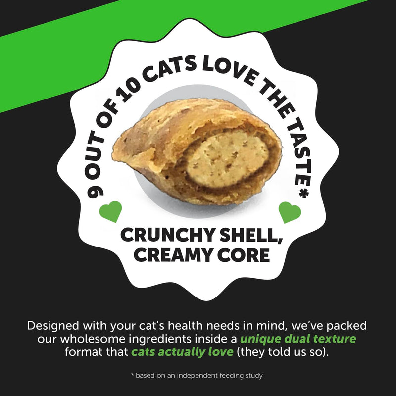 Cat Digestive & Hairball Support Virtual Bundle – Probiotics Gut + Immune Chews + Hairball Support Chews, 30 Day Supply Each