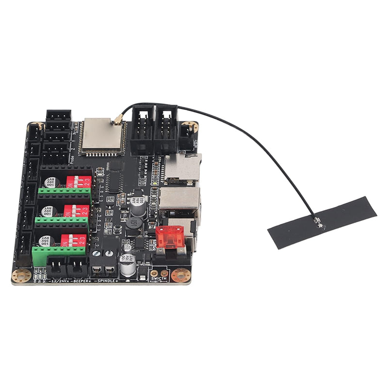 Engraver Motherboard 32 Bit Laser Engraver Mainboard Laser Cutter Controller Board Replacement for Makerbase MKS DLC32 V2.1 12‑24VDC