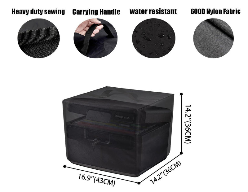 Cover for Sentry ‎HD4100/SentrySafe Fireproof Safe Box 1170, Heavy-duty Waterproof DustProof Cover, Keep Safe Box Concealed from Sight