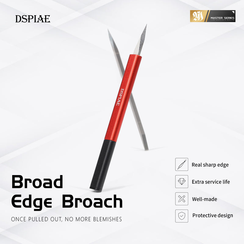 DSPIAE Pro Broad Edge Design,Modeling Hand Tool for Hobbies, Crafts and Repairs (2) 2