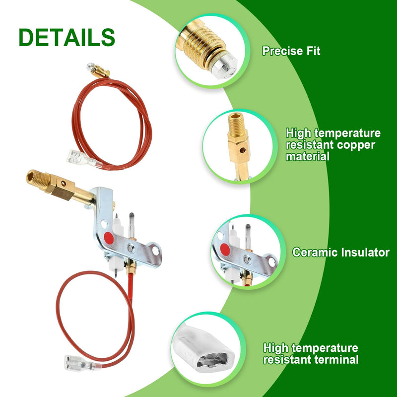 F273401 73404 Pilot Assembly Compatible with F278527 ODS&MH18B Space Heater