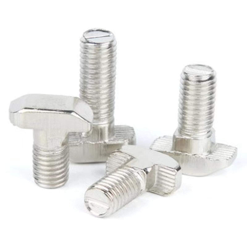 15 Pcs M8 x 40mm Thread T Slot Drop-in Bolt T-Bolt Hammer Head Bolt T Screw Stud for 4545 Series Standard 10mm T-Slot Aluminum Extrusion Profile (4545 Series)