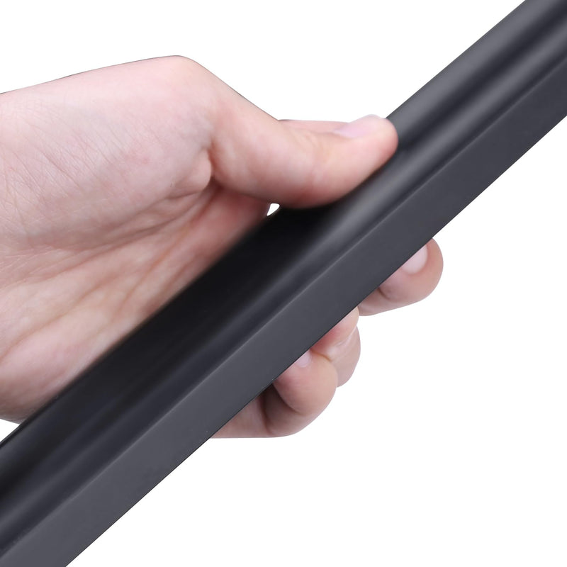 Anodized Aluminum Straight Edge Tool, 17.5in Metal Ruler for Checking Straightness on Surface Tops & Machinery, Precision Measuring Instrument for Marking, Scribing and Woodworking