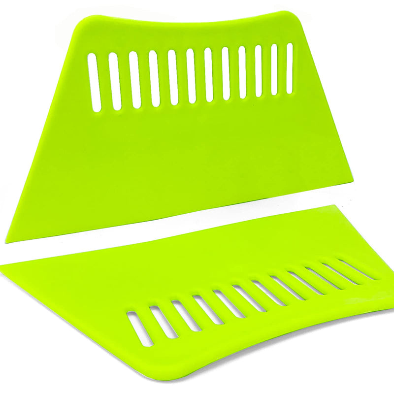 2piece Large Wallpaper Squeegee Wallpaper Smoothing Tools Plastic Scraper for The Application of Contact Paper Adhesive Window Film Craft Vinyl