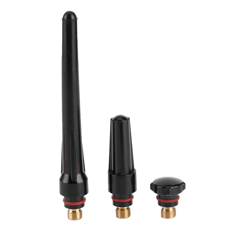 Akozon Welding Gun Accessory Kit 17Pcs Welding Nozzle Welder Tip with Tungsten Wire for Torch 17/18/26