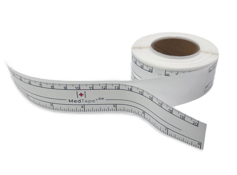Self-Adhesive Wound Measurement Ruler 8 Inches (Roll of 125)