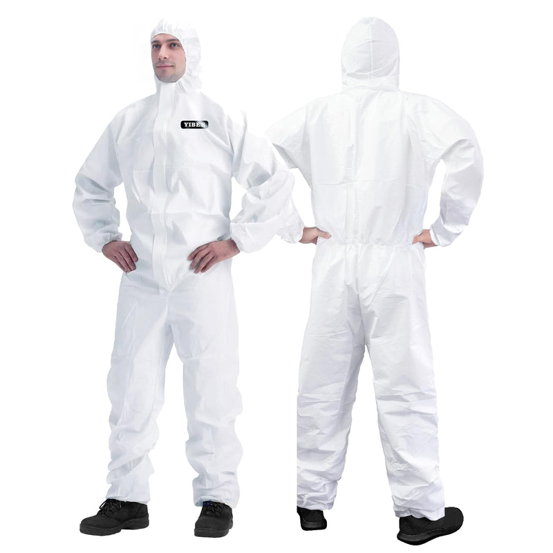 Hazmat Suit Disposable Coverall | Full Body Painters Suit in 7 Sizes with Multiple Specifications for Men & Women