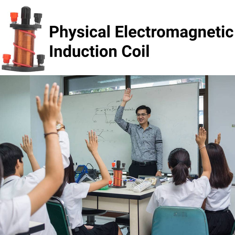 Demonstration Induction Coil Primary Secondary Coil Magnet Wire Coil Physical Electromagnetic Induction Coil for Lenz's Law Verify