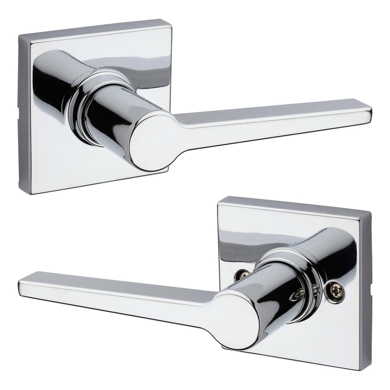 Safe Lock by Kwikset Daylon Lever Square Rose Passage Lock Matte Black