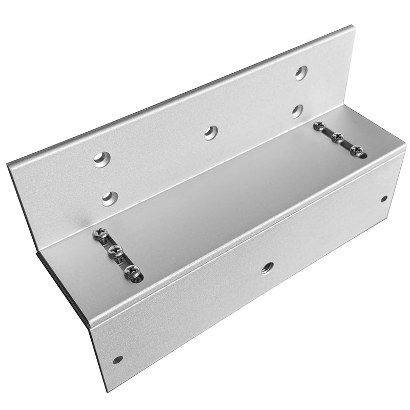 UHPPOTE Z and L Bracket for Inward Door 600-lbs Series Holding Force Electric Magnetic Lock
