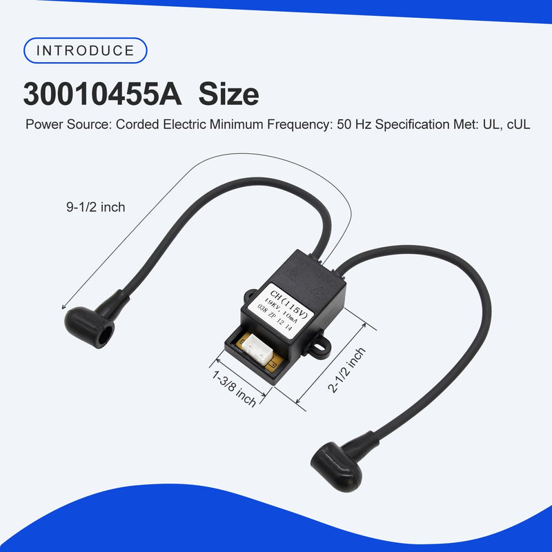 30010455A for Navien Ignition Transformer Tankless Water Heater 30010455A