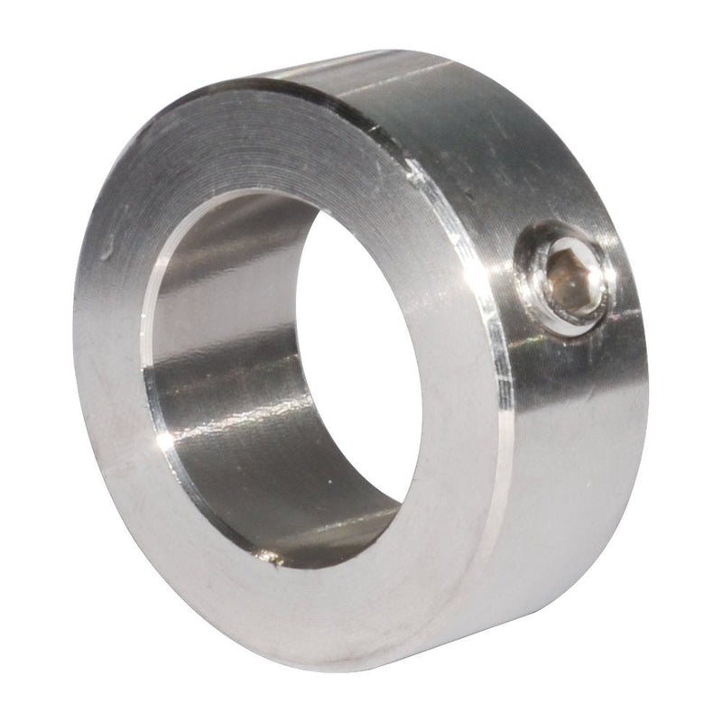 5/8 Inch Bore Shaft Collar Stainless Steel Silvery Out Diameter 1.125 inches for DIY 4Pcs 5/8" 304 Stainless Steel
