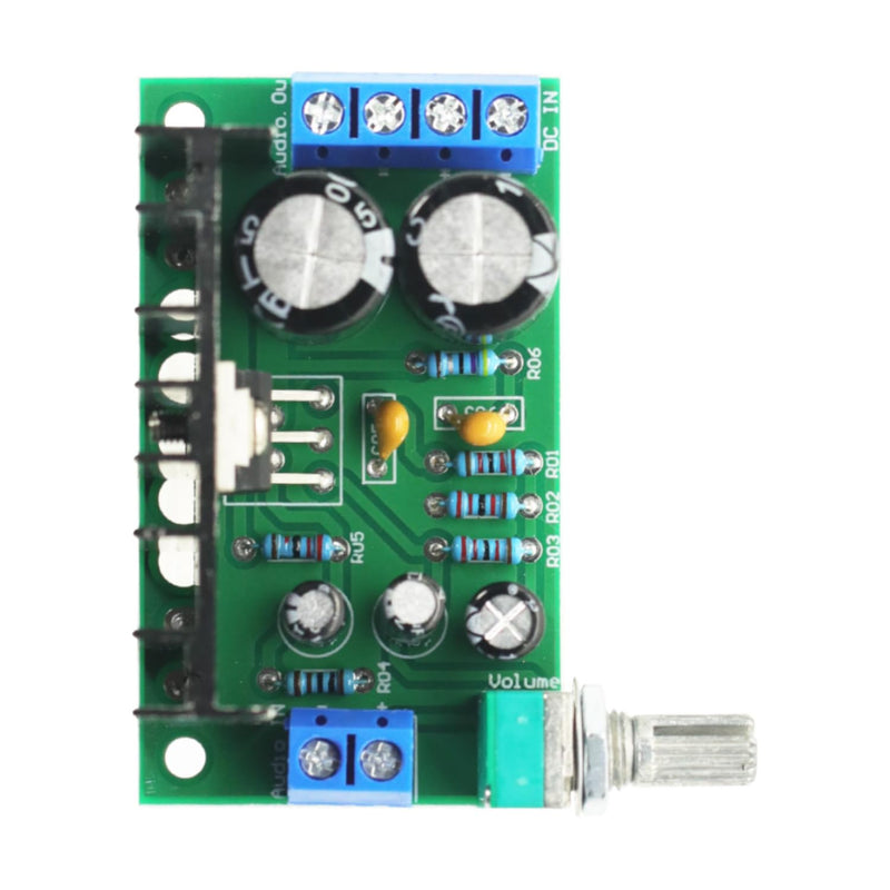 2PCS TDA2050 DC 12-24V 5W-120W Mono Amplifier One Channel Mono Audio Amplifier Board Power Amplifier Board Module Mono Amplifier