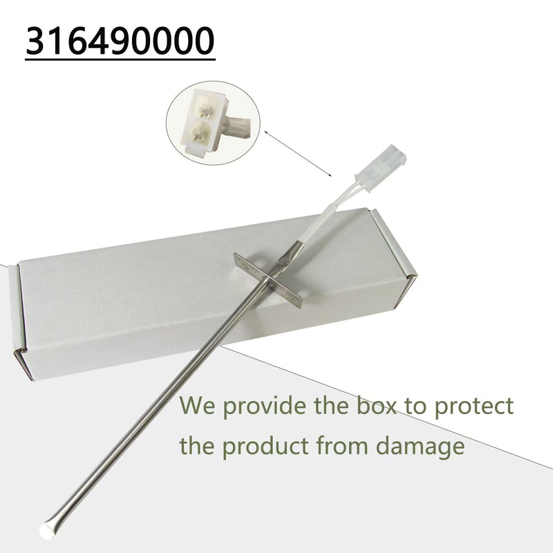 316490000 Oven Temperature Sensor for Frigidaire Oven Sensor Probe 1197392 AP3963654 PS1528542 EAP1528542