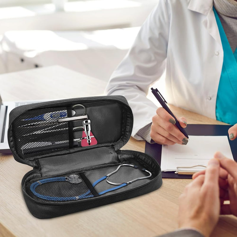 Stethoscope Case Mermaid Scales Stethoscope Carry Case Compatible for Stethoscopes and Other Nurse Accessories