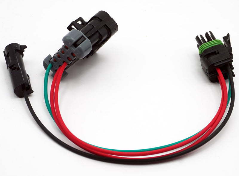 4-Pin to 10 Pin,1-Pin Weather-Proof Adapter Harness Pigtail for Western Fisher Snow Plow Adapter Harness 29047