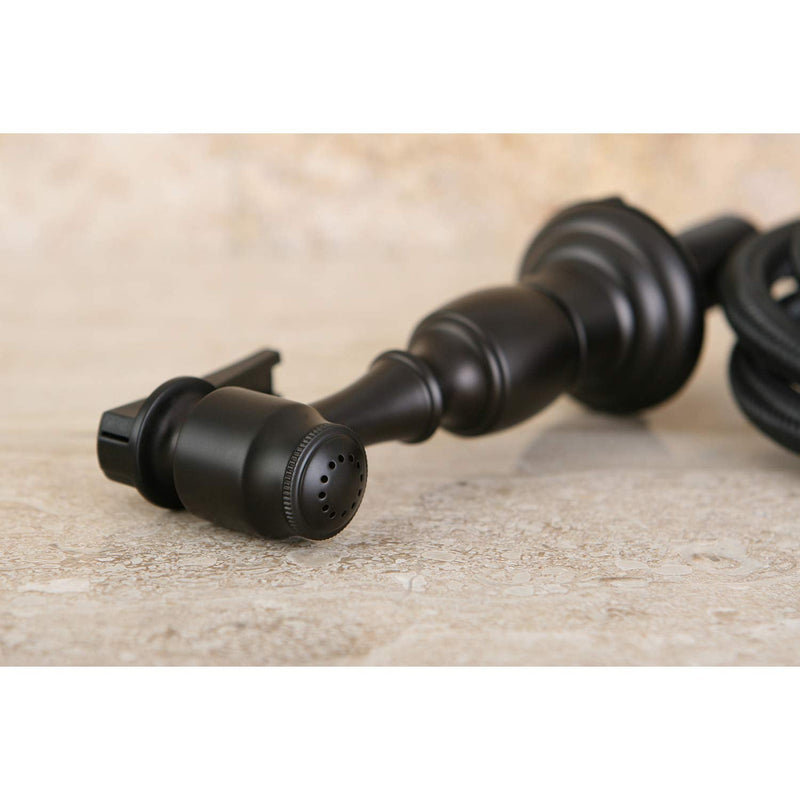 Kingston Brass Gourmetier KBSPR5 Kitchen Faucet Sprayer with Hose, Oil Rubbed Bronze