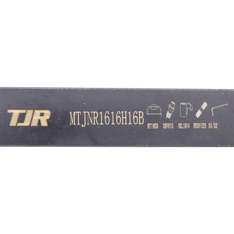 Lathe Toolholder for External Turning MTJNR1616H16B (5/8") for Inserts TNMG1604 (TNMG 331) - Optimized for External Turning - Longitudinal Turning - Face Turning - Profiling - Brand TJR…