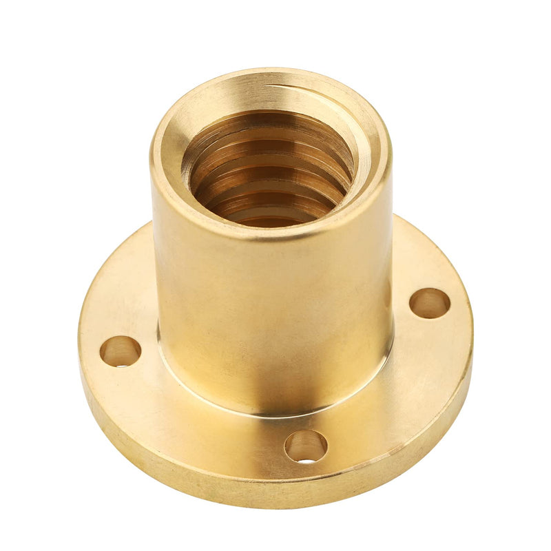 T8 8mm Lead Screw 1000mm/39.37" with Brass Nut for 3D Printer Machine Z axis (Picth of Screws: 2mm, Lead: 8mm) T8 - Pitch2 - Lead8 L: 39.37" / 1000mm