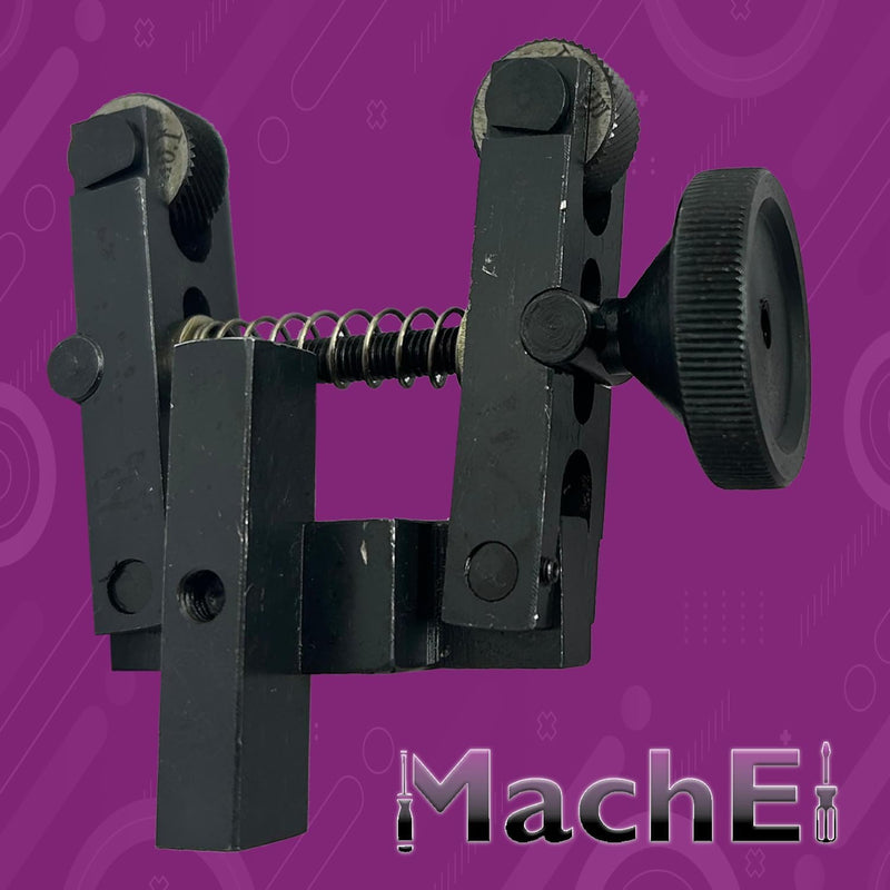 MachEL Knurling Tool 2" Inch II 50 mm Capacity for Lathe Machine - 3 Pairs x 3 Different Diamond Pitch Hardened knurls (2" Inch II 50 mm Capacity- 12mm Shank)