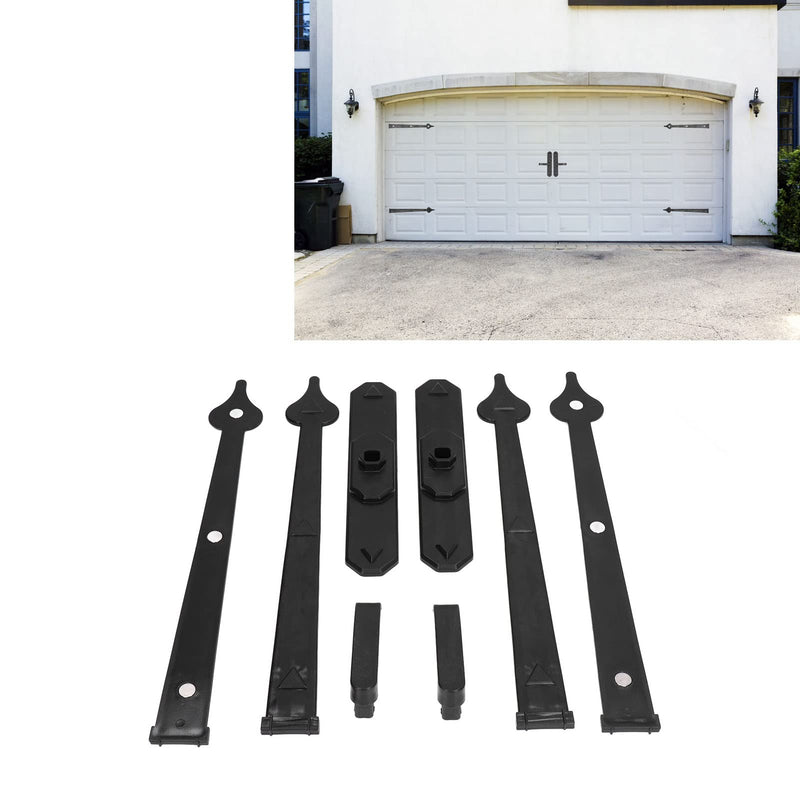 Garage Door Hardware Magnetic Door Handle, Magnetic Garage Door Hinges Handles American Style ABS Decorative Gate Hardware Accessory