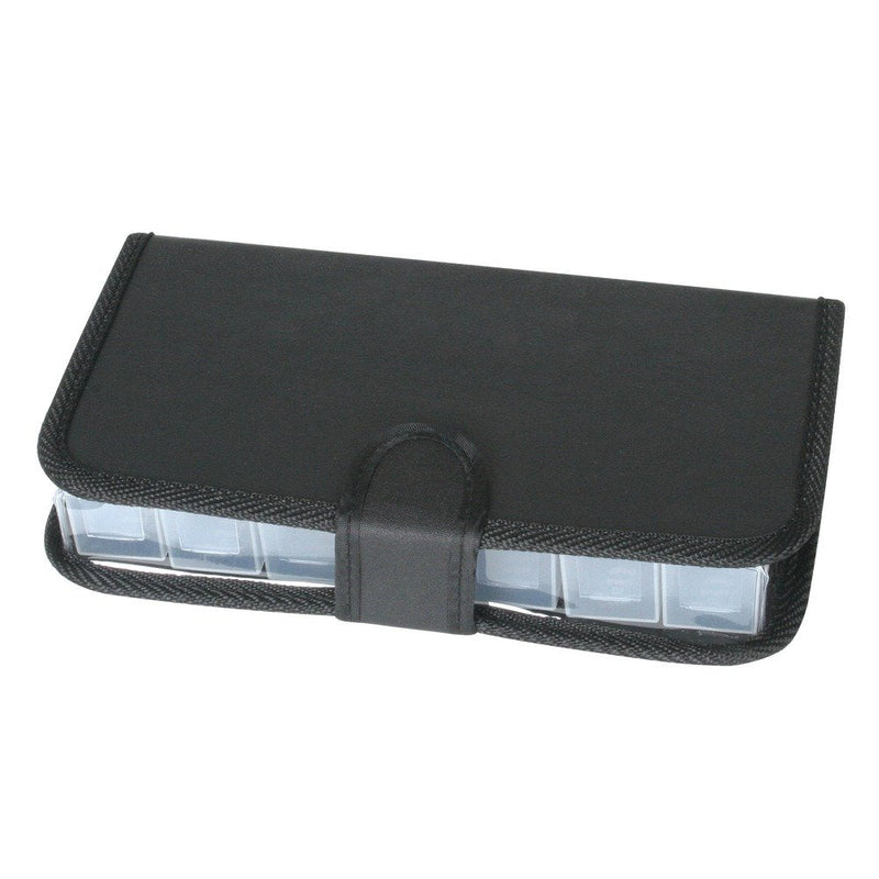 EZY DOSE One-Day-At-A-Time Pill Case, Medicine Planner, Vitamin Organizer Box, Includes Large Carrying Case, Travel Friendly, Easy to Use, Clear, BPA Free
