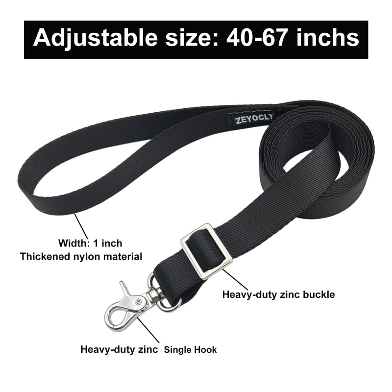 Adjustable Bimini Boat Top Straps,Single Hooks Marine Awning Webbing Straps,with kirsite Heavy Duty Snap Hooks,Boat Awning Hardware Accessories,Premium Canopy Strap (4, 40~67 ") 40~67 " 4