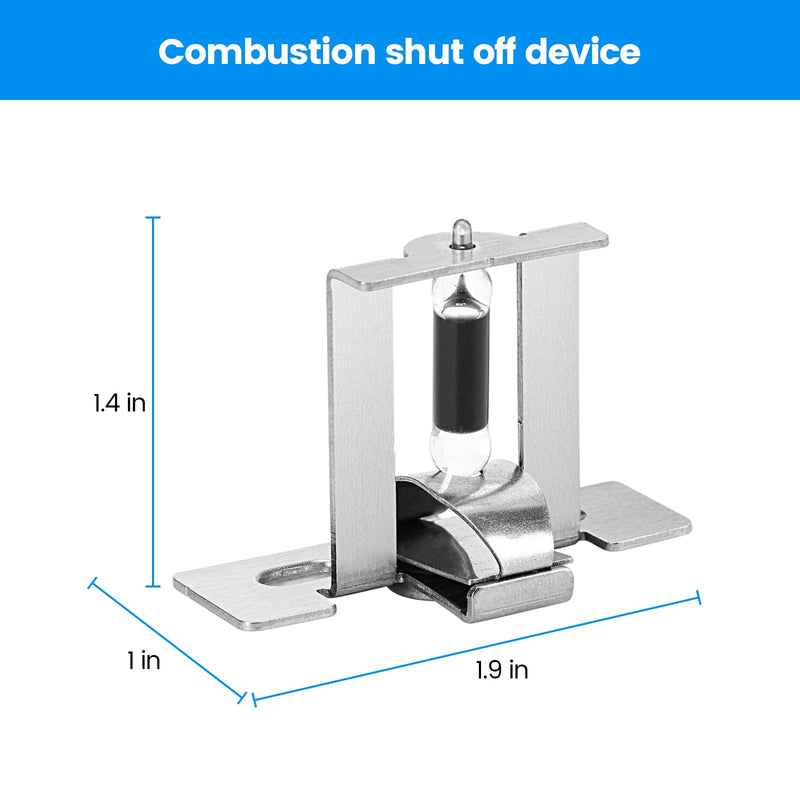 Combustion Shutoff Device Assembly Replacement Kit for Water Heater FVIR, Compatible with Rheem, Ruud, Richmond, GE and Almost Any Gas Tank Water Heater, Give Your Water Heater an Insurance