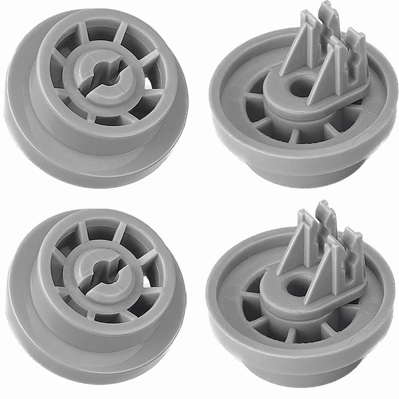 DD66-00023A DD61-00222A Dishwasher Wheels Lower Upper Rack Roller (4-Pack) - Compatible Replacement for Samsung Dishwasher 4
