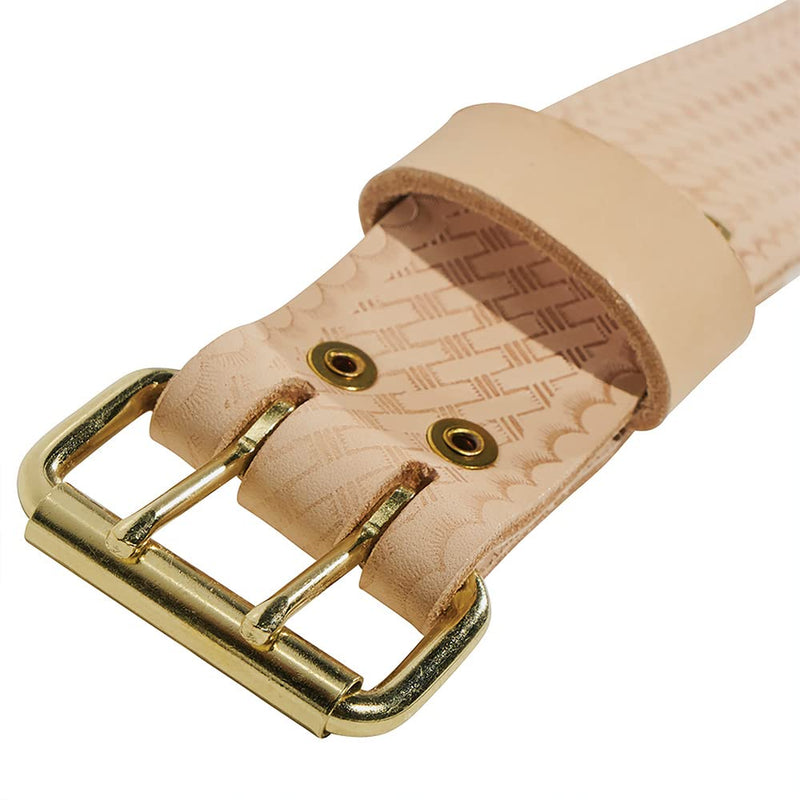 Klein Tools 5415XL Tool Belt, Heavy-Duty Leather Work Belt for Contractors, Construction, Carpenters, Electricians, Framers, Ironworkers, X-Large XL - NewNest Australia