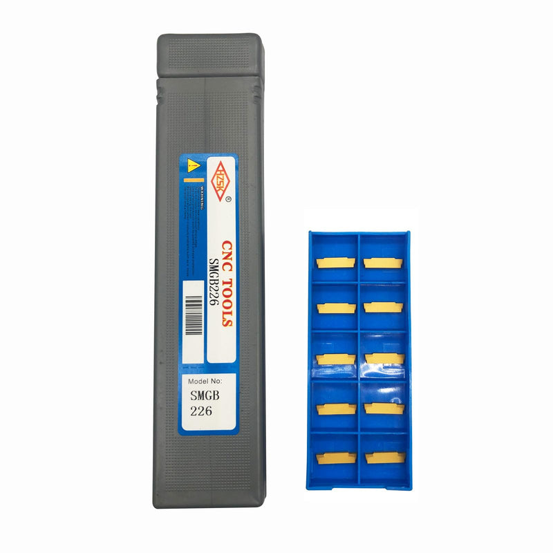 Grooving Slotting Tool Cut Off Plate Tool Lathe Turning Tools SPB326, Grooving Cut-Off Tool with 12 pcsSP300 Carbide Turning Inserts Grooving Parting Blade Plate (SMGB226+MGMN200) SMGB226+MGMN200