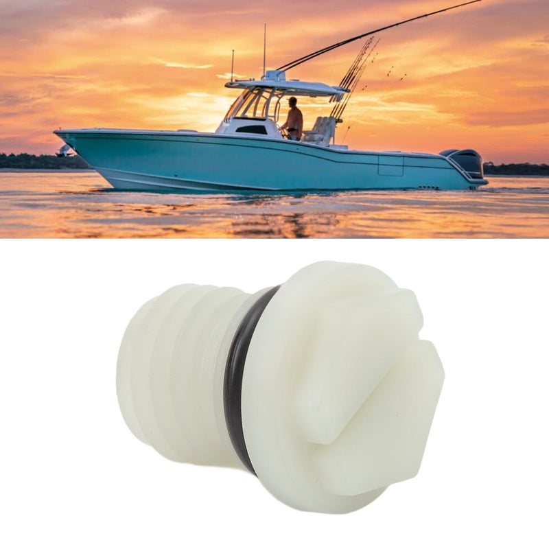 Acouto Plug Reservo 22 813435 8134351 Aging Compact Outboard Plug Reservo Nylon Plug Reservo Trim Motor Plug Fit for Mercruiser Outboard Motors