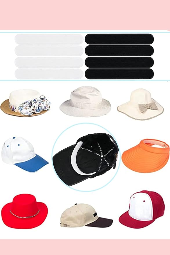 LIKENNY Sweat Pad, Hat, Sweat Sheet, Hat Liner, Collar, Sweat Absorbent, Stain Prevention, Anti-Fade, Stain Prevention, Deodorizing, Fragrance-free, Heat Protection, Soft Non-woven Fabric, Disposable (Black) - NewNest Australia