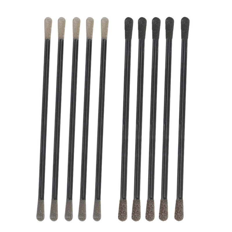 SCOTTCHEN Sanding Sticks Matchsticks Fine Detailing Sanding Grits 120/180 and 400/800-10 Pack 10 Pack
