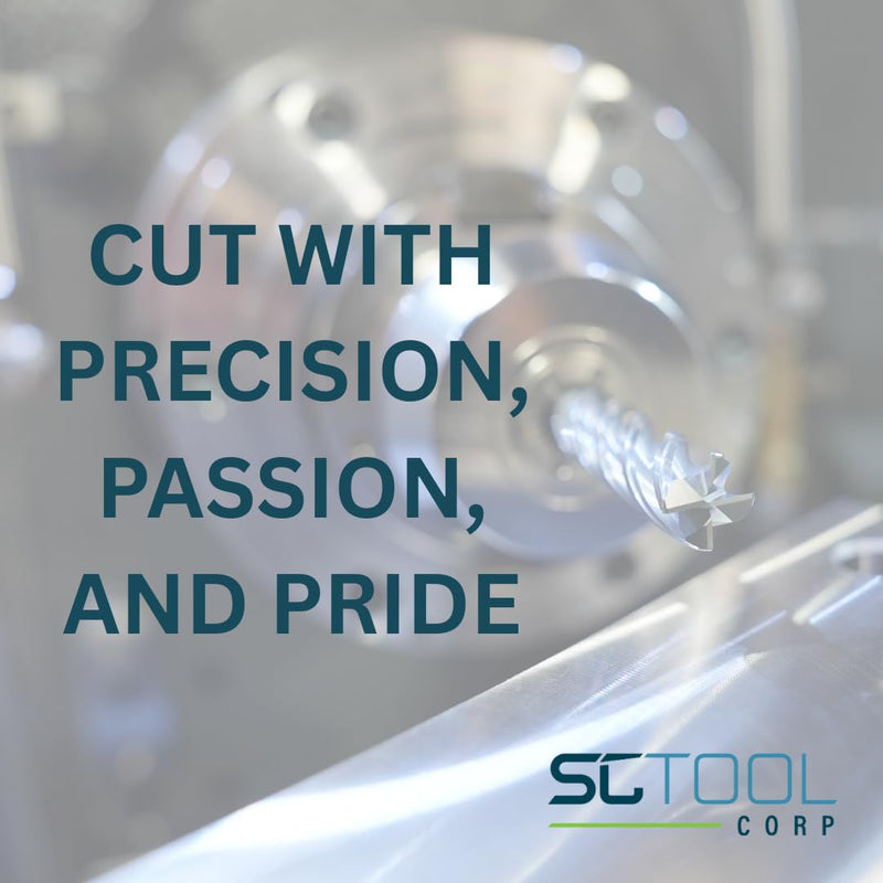 SCT10145 AX3 3-Flute, 1/4" Diameter, 3/4" Cutting Length, .060" Corner Radius, Center Cutting, 2.5" OAL, Un-Coated, 1/4" Shank Dia., High-Performance Aluminum & Non-Ferrous Machining SCT10145 (0.060" CR x 0.750" LOC)